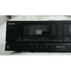 Phillips Stereo Cassettedeck FC 582