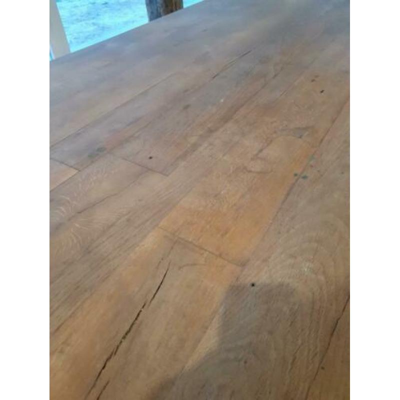 Eikenhouten tafel 280x110cm