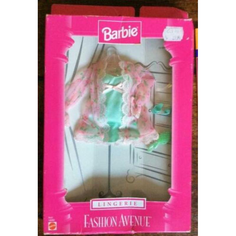 1998 barbie fashion avenue lingerie set #18092 ,ovp