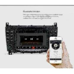 Mercedes C-Klasse CLK radio navigatie android 7.1 wifi dab+