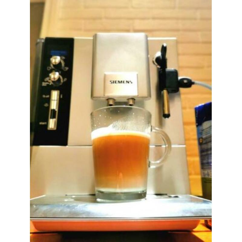 Siemens EQ5 koffiemachine, espresso, latte macchiatomachine?