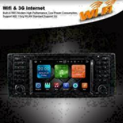 BMW x5 5serie E39 radio navigatie android 9.0 wifi dab+ usb