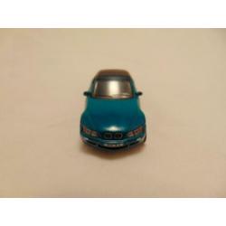 Bmw Z3 Cabrio 1:72 Cararama groenblauw