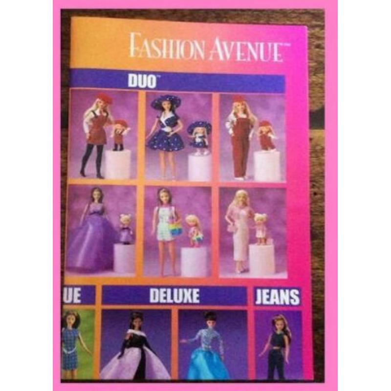 1998 barbie fashion avenue lingerie set #18092 ,ovp
