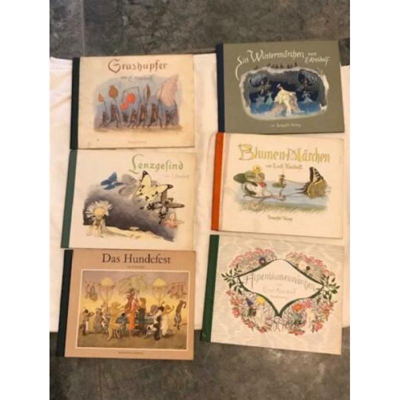 Ernst Kreidolf - 6 prachtige kinder boeken