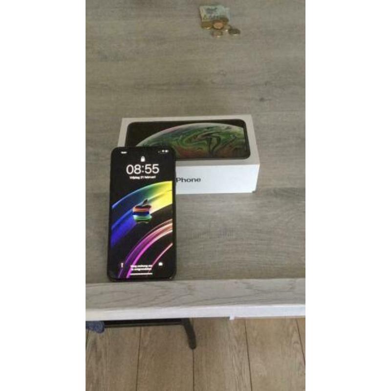 Iphone XS Max 64 gb grijs/zwart