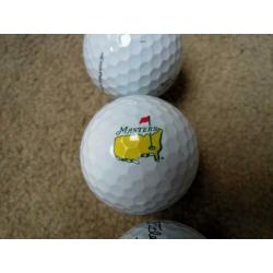 34x titleist golfballen proV1 proV1x US masters AA