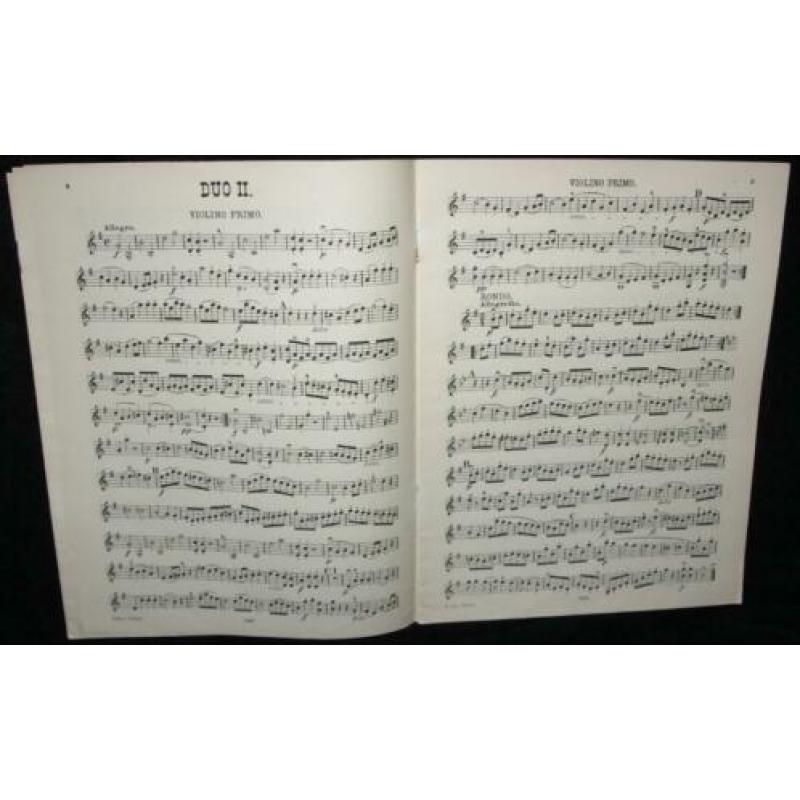 Pleyel - Duos - Opus 8 - 2 Violinen - David (Edition Peters
