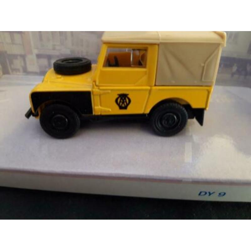 Dinky Collection Land Rover ’49 geel AA road service DY-9