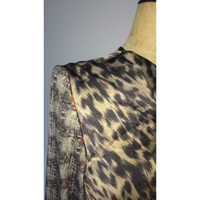 Marccain N3 super mooie panter bloes stretch