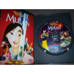 Walt Disney Classics MULAN 1e Editie op dvd in nieuwstaat