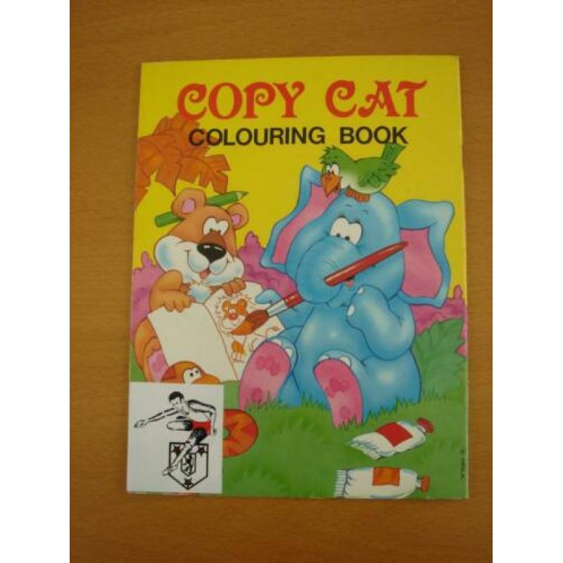 Copy Cat Colouring book