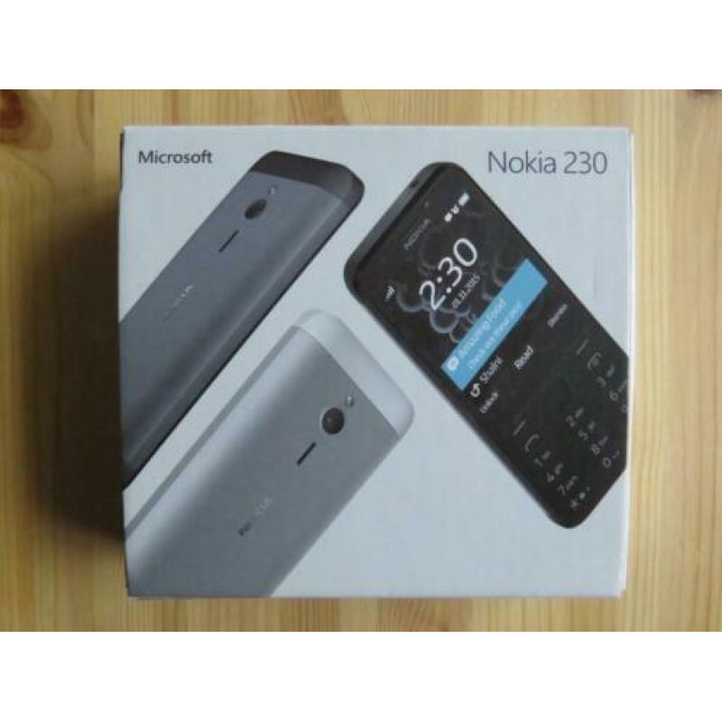 Microsoft Nokia 230 Silver.