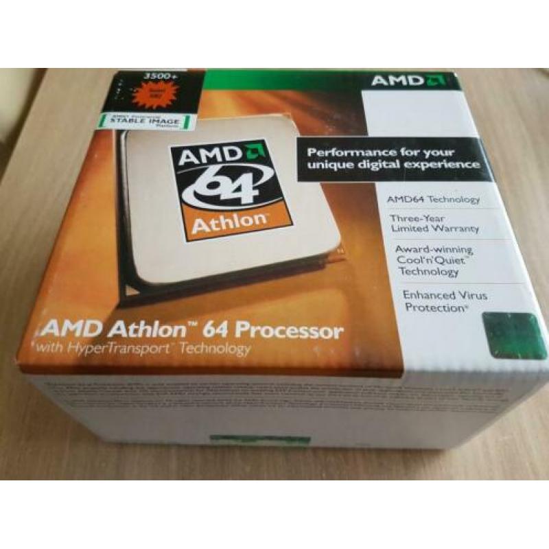 AMD Athlon 64 3500 BOX Nieuw in doos