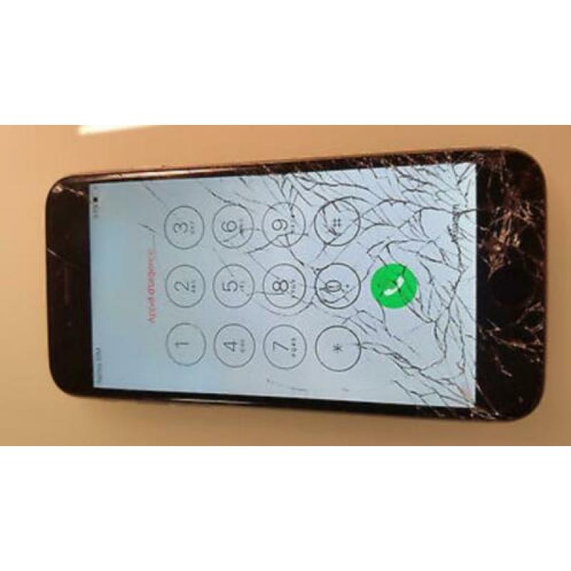 iPhone 7 glas gebroken of LCD, wij repareren hem