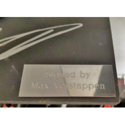 1/43 Diorama Max Verstappen gesigneerd / handtekening