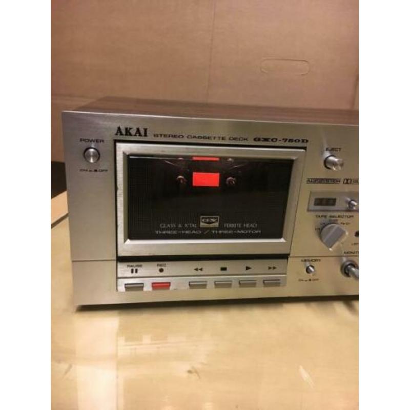 AKAI GXC-750D Vintage cassettedeck