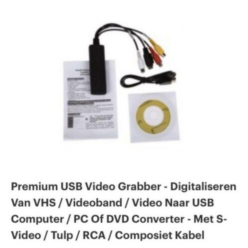 USB Video PC Grabber - VHS