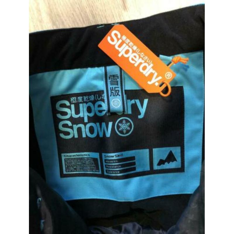 SUPERDRY Nieuw ski broek S van 200,- nu 100,-