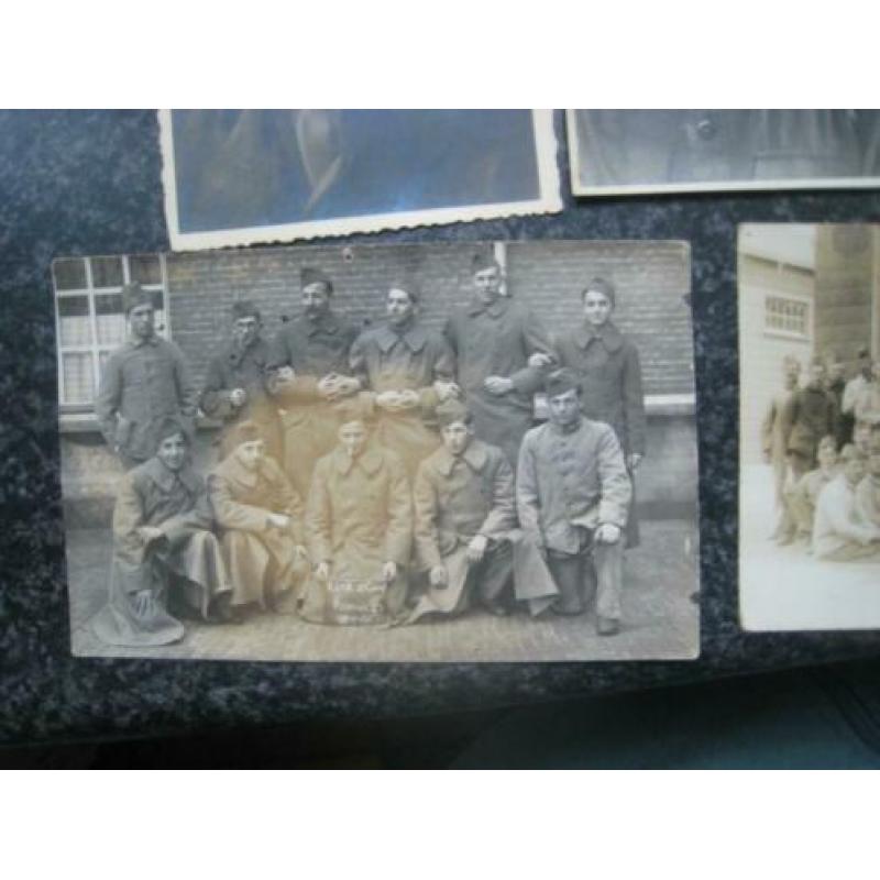 Trouw+ militaire foto`s + aktes, kaart 1 gezin utrecht-1917