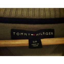 Sweater Tommy Hilfiger met rits en opstaande kraag, M, nieuw