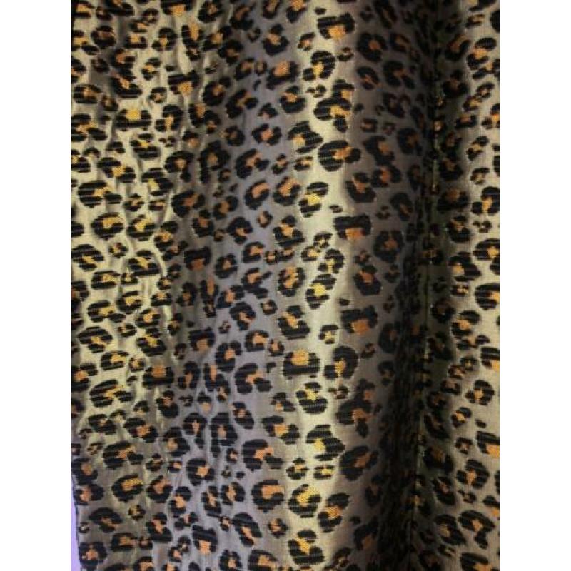 H&M Trend mt 34 jacquard jas overjas mantel luipaard