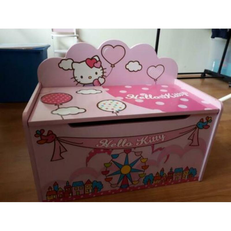 Eichhorn houten Hello Kitty speelgoedkist