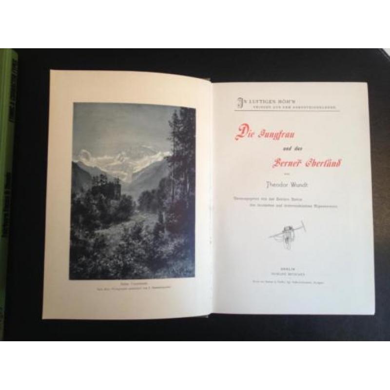 Alpinisme - Die Jungfrau und das Berner Oberland - ca 1900