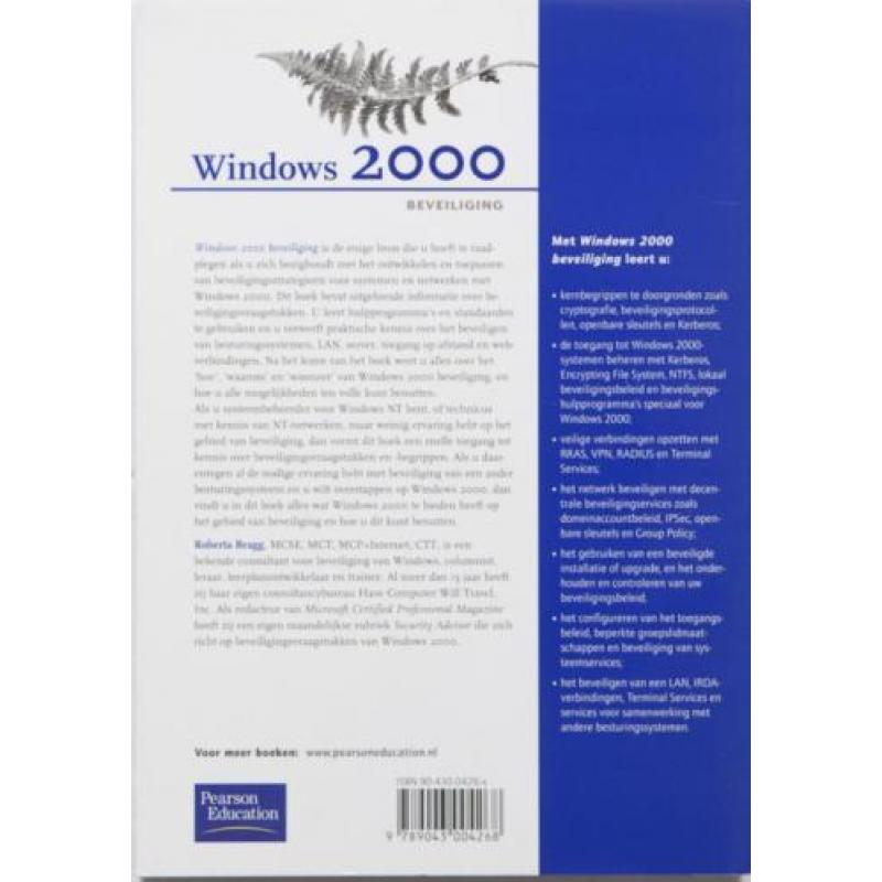 Windows 2000 beveiliging - Roberta Bragg