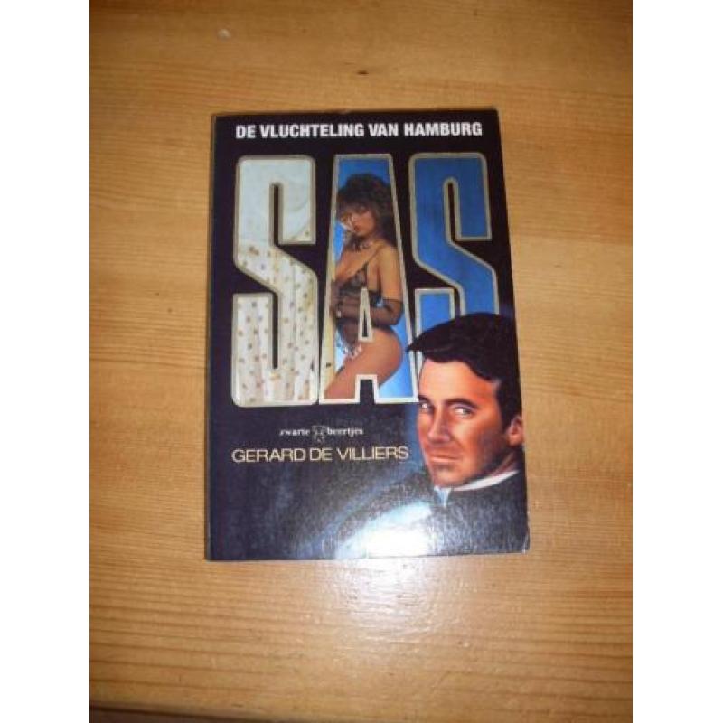 Boeken uit de SAS - serie van Gerard de Villiers