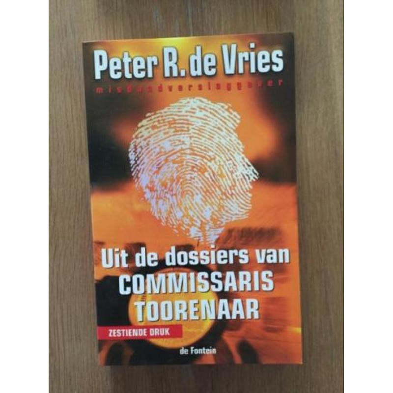 4 x Peter R. de Vries boeken