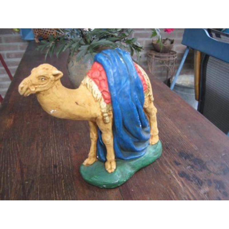 oude kerst - oude kerststal kameel