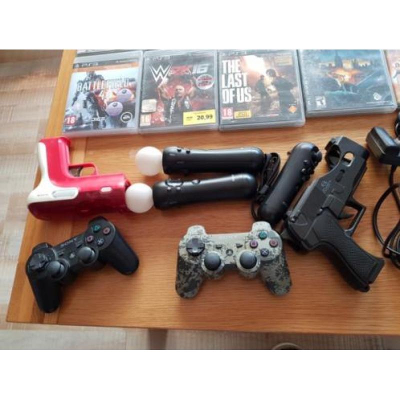 Ps3 Sony PlayStation 3 + move+ games