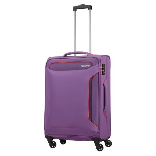 Zachte Koffers American Tourister American Tourister Holiday Heat Spinner 67 Lavender Purple